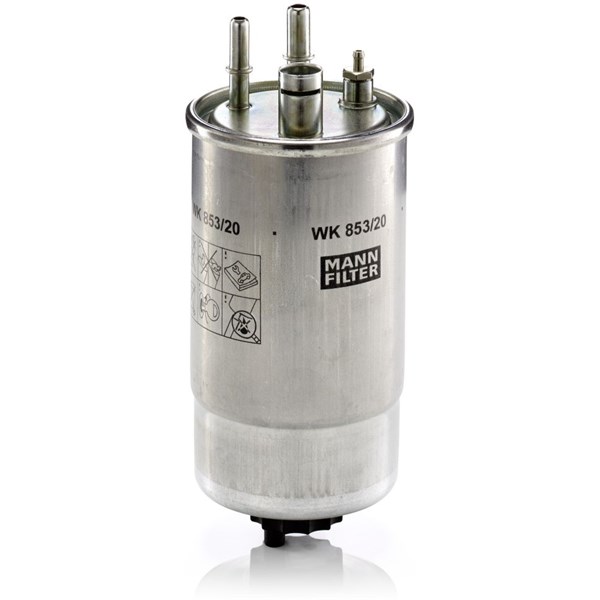 Bränslefilter Mann-filter WK 853/20 MANN-FILTER