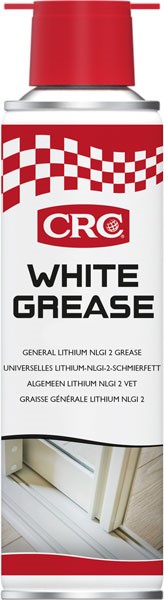 White Grease (+ptfe), aerosol, 250 ml, Universal Crc 969933014 CRC