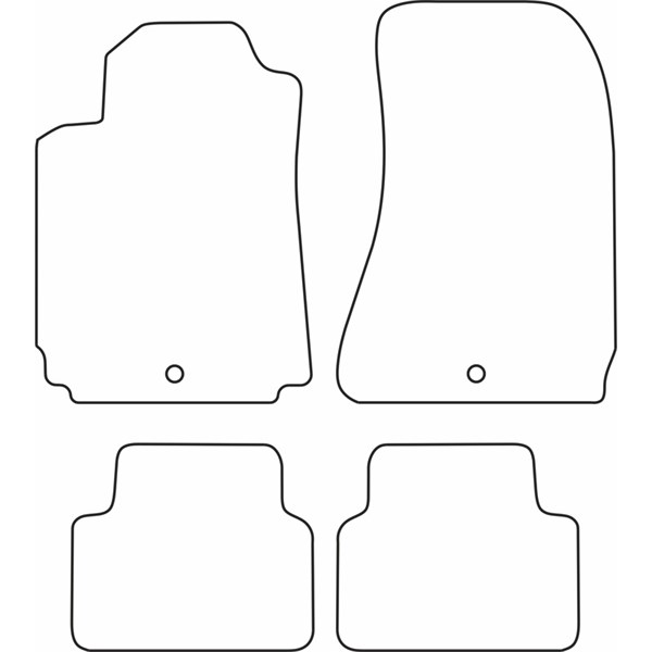 Textilmatta, kupé, Fram och bak Autostyle TM AR511V AutoStyle Textilmatta, kupé, Fram och bak Autostyle TM AR511V AutoStyle