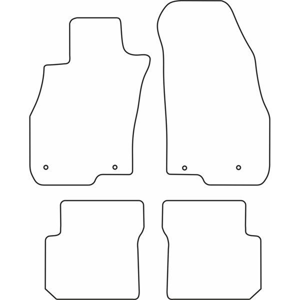 Textilmatta, kupé, Fram och bak Autostyle TM AR512V AutoStyle Textilmatta, kupé, Fram och bak Autostyle TM AR512V AutoStyle