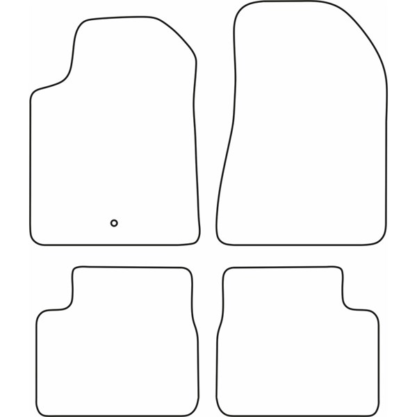 Textilmatta, kupé, Fram och bak Autostyle TM AR515V AutoStyle Textilmatta, kupé, Fram och bak Autostyle TM AR515V AutoStyle