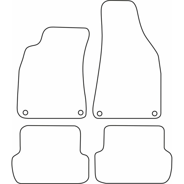 Textilmatta, kupé, Fram och bak Autostyle TM AU518V AutoStyle Textilmatta, kupé, Fram och bak Autostyle TM AU518V AutoStyle