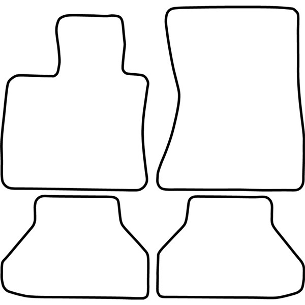 Textilmatta, kupé, Fram och bak Autostyle TM BM549V AutoStyle