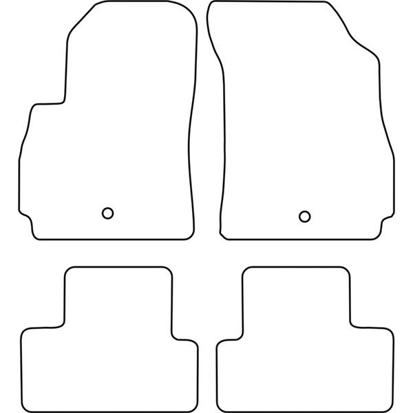 Textilmatta, kupé, Fram och bak Autostyle TM CH512V AutoStyle Textilmatta, kupé, Fram och bak Autostyle TM CH512V AutoStyle