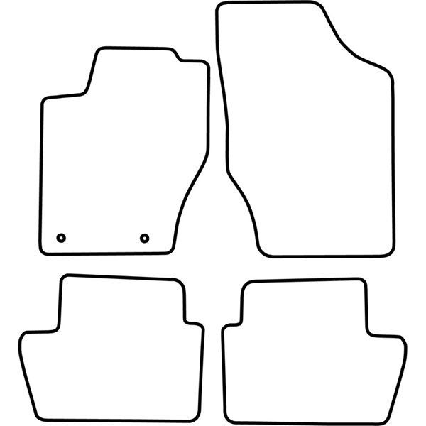 Textilmatta, kupé, Fram och bak Autostyle TM CI520V AutoStyle Textilmatta, kupé, Fram och bak Autostyle TM CI520V AutoStyle