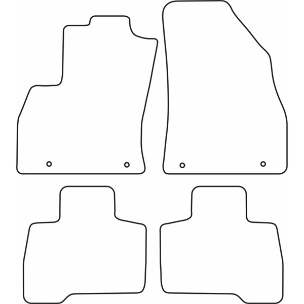 Textilmatta, kupé, Fram och bak Autostyle TM CI533V AutoStyle Textilmatta, kupé, Fram och bak Autostyle TM CI533V AutoStyle