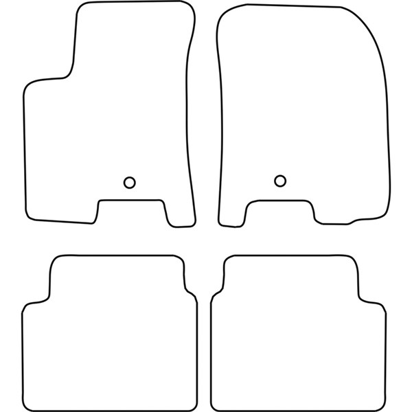 Textilmatta, kupé, Fram och bak Autostyle TM DW515V AutoStyle Textilmatta, kupé, Fram och bak Autostyle TM DW515V AutoStyle