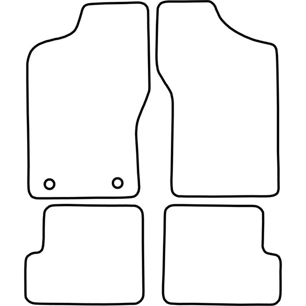 Textilmatta, kupé, Fram och bak Autostyle TM FI500V AutoStyle Textilmatta, kupé, Fram och bak Autostyle TM FI500V AutoStyle