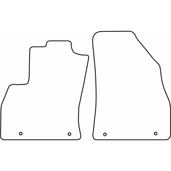 Textilmatta, kupé, Fram Autostyle TM FI527V AutoStyle