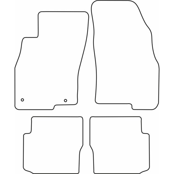 Textilmatta, kupé, Fram och bak Autostyle TM FI529V AutoStyle Textilmatta, kupé, Fram och bak Autostyle TM FI529V AutoStyle