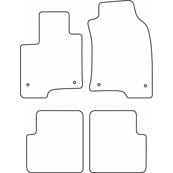 Textilmatta, kupé, Fram och bak Autostyle TM FI531V AutoStyle Textilmatta, kupé, Fram och bak Autostyle TM FI531V AutoStyle