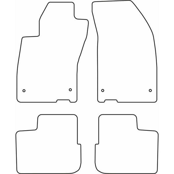 Textilmatta, kupé, Fram och bak Autostyle TM FI542V AutoStyle Textilmatta, kupé, Fram och bak Autostyle TM FI542V AutoStyle