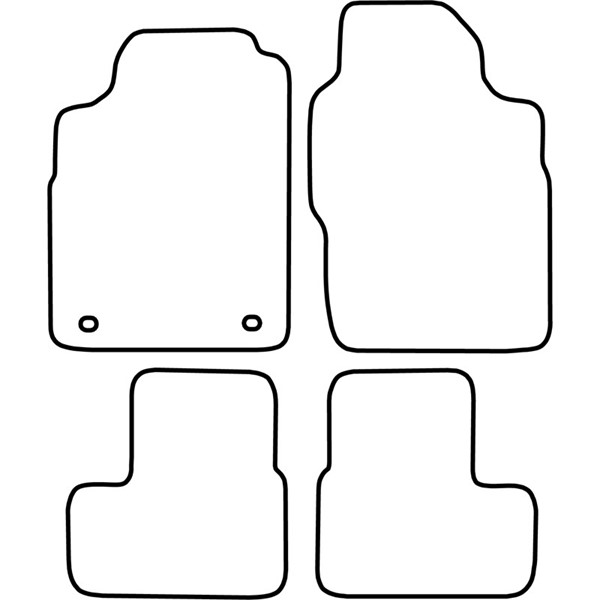 Textilmatta, kupé, Fram och bak Autostyle TM FO500V AutoStyle Textilmatta, kupé, Fram och bak Autostyle TM FO500V AutoStyle