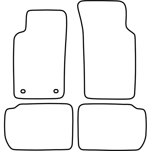 Textilmatta, kupé, Fram och bak Autostyle TM FO504V AutoStyle Textilmatta, kupé, Fram och bak Autostyle TM FO504V AutoStyle