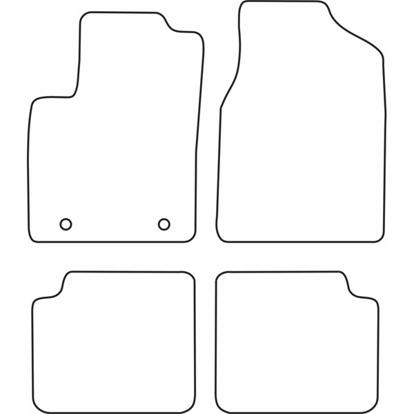 Textilmatta, kupé, Fram och bak Autostyle TM FO544V AutoStyle Textilmatta, kupé, Fram och bak Autostyle TM FO544V AutoStyle