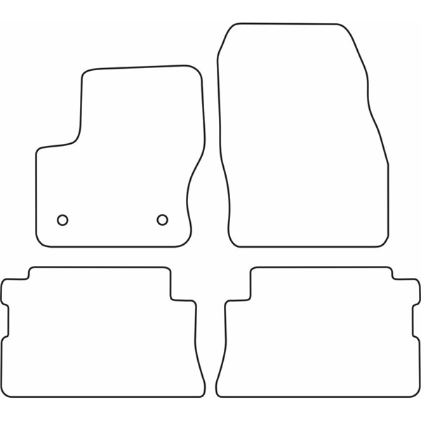 Textilmatta, kupé, Fram och bak Autostyle TM FO556V AutoStyle Textilmatta, kupé, Fram och bak Autostyle TM FO556V AutoStyle