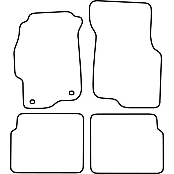Textilmatta, kupé, Fram och bak Autostyle TM HO508V AutoStyle Textilmatta, kupé, Fram och bak Autostyle TM HO508V AutoStyle