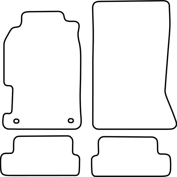 Textilmatta, kupé, Fram och bak Autostyle TM HO522V AutoStyle Textilmatta, kupé, Fram och bak Autostyle TM HO522V AutoStyle