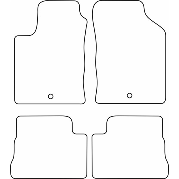 Textilmatta, kupé, Fram och bak Autostyle TM HY521V AutoStyle Textilmatta, kupé, Fram och bak Autostyle TM HY521V AutoStyle