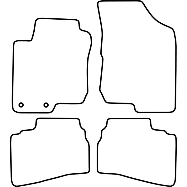 Textilmatta, kupé, Fram och bak Autostyle TM HY529V AutoStyle Textilmatta, kupé, Fram och bak Autostyle TM HY529V AutoStyle
