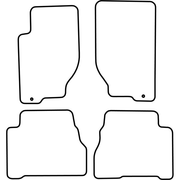 Textilmatta, kupé, Fram och bak Autostyle TM KI511V AutoStyle Textilmatta, kupé, Fram och bak Autostyle TM KI511V AutoStyle