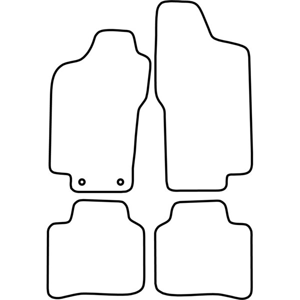 Textilmatta, kupé, Fram och bak Autostyle TM LN506V AutoStyle Textilmatta, kupé, Fram och bak Autostyle TM LN506V AutoStyle