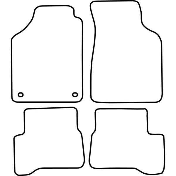Textilmatta, kupé, Fram och bak Autostyle TM MA501V AutoStyle Textilmatta, kupé, Fram och bak Autostyle TM MA501V AutoStyle