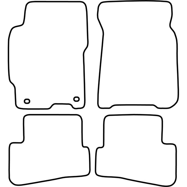 Textilmatta, kupé, Fram och bak Autostyle TM MA505V AutoStyle Textilmatta, kupé, Fram och bak Autostyle TM MA505V AutoStyle