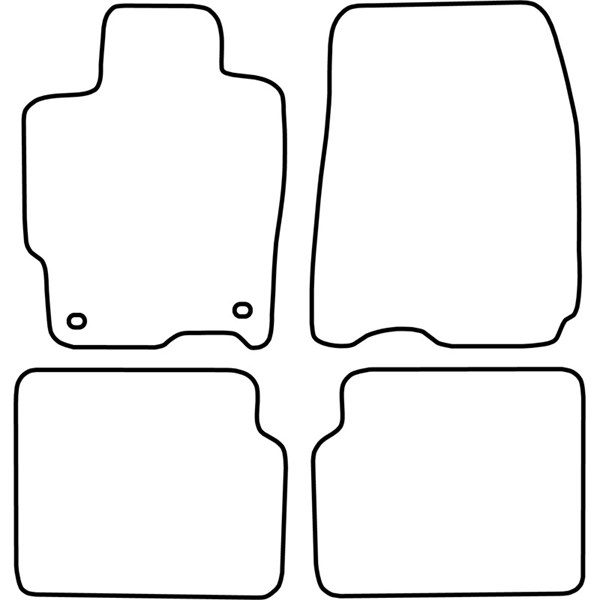 Textilmatta, kupé, Fram och bak Autostyle TM MA512V AutoStyle Textilmatta, kupé, Fram och bak Autostyle TM MA512V AutoStyle