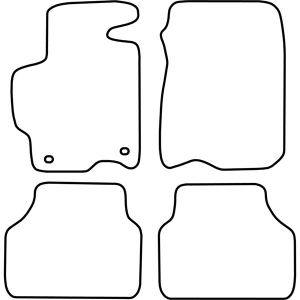 Textilmatta, kupé, Fram och bak Autostyle TM MA513V AutoStyle Textilmatta, kupé, Fram och bak Autostyle TM MA513V AutoStyle