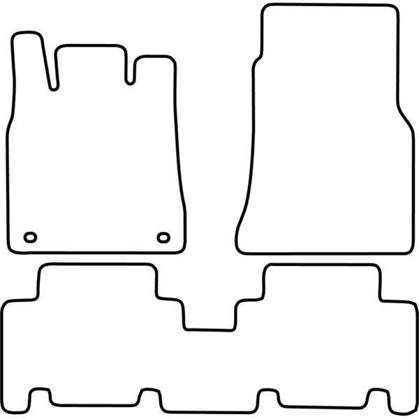 Textilmatta, kupé, Fram och bak Autostyle TM ME515V AutoStyle