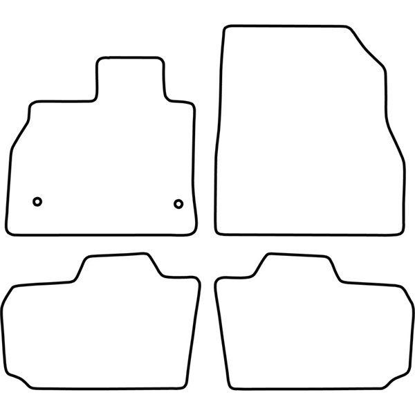 Textilmatta, kupé, Fram och bak Autostyle TM NI530V AutoStyle Textilmatta, kupé, Fram och bak Autostyle TM NI530V AutoStyle