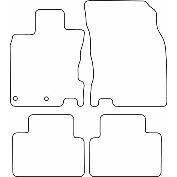 Textilmatta, kupé, Fram och bak Autostyle TM NI532V AutoStyle Textilmatta, kupé, Fram och bak Autostyle TM NI532V AutoStyle