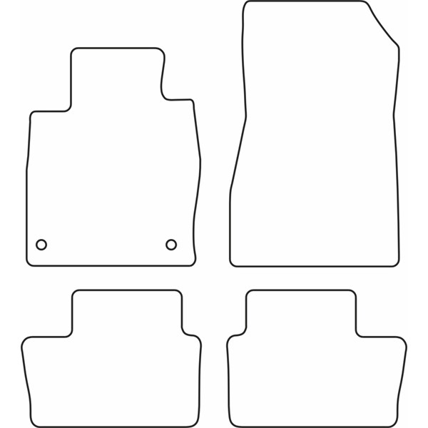Textilmatta, kupé, Fram och bak Autostyle TM NI544V AutoStyle Textilmatta, kupé, Fram och bak Autostyle TM NI544V AutoStyle
