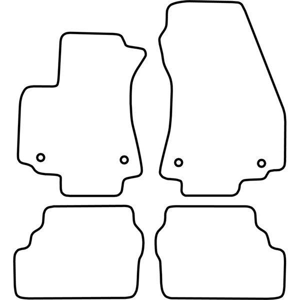 Textilmatta, kupé, Fram och bak Autostyle TM OP533V AutoStyle Textilmatta, kupé, Fram och bak Autostyle TM OP533V AutoStyle