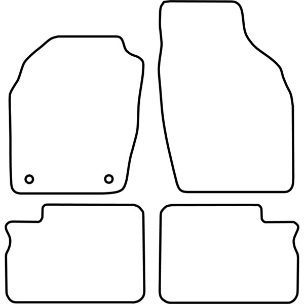 Textilmatta, kupé, Fram och bak Autostyle TM OP559V AutoStyle Textilmatta, kupé, Fram och bak Autostyle TM OP559V AutoStyle