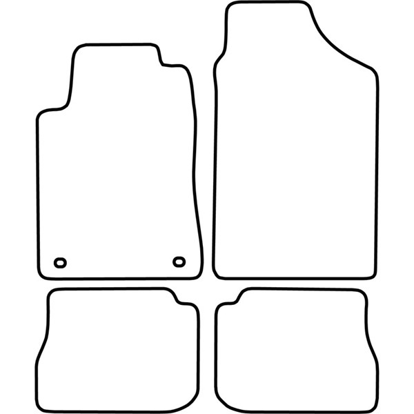 Textilmatta, kupé, Fram och bak Autostyle TM PE505V AutoStyle Textilmatta, kupé, Fram och bak Autostyle TM PE505V AutoStyle