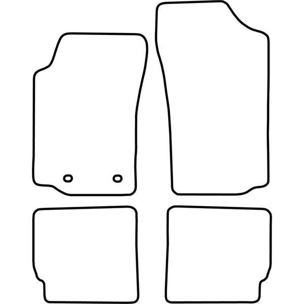 Textilmatta, kupé, Fram och bak Autostyle TM PE516V AutoStyle Textilmatta, kupé, Fram och bak Autostyle TM PE516V AutoStyle