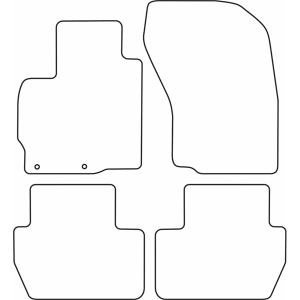Textilmatta, kupé, Fram och bak Autostyle TM PE526V AutoStyle Textilmatta, kupé, Fram och bak Autostyle TM PE526V AutoStyle
