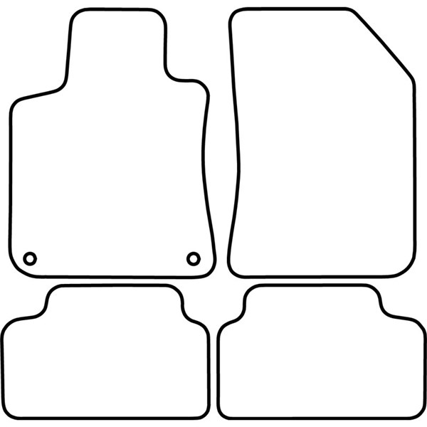 Textilmatta, kupé, Fram och bak Autostyle TM PE533V AutoStyle Textilmatta, kupé, Fram och bak Autostyle TM PE533V AutoStyle
