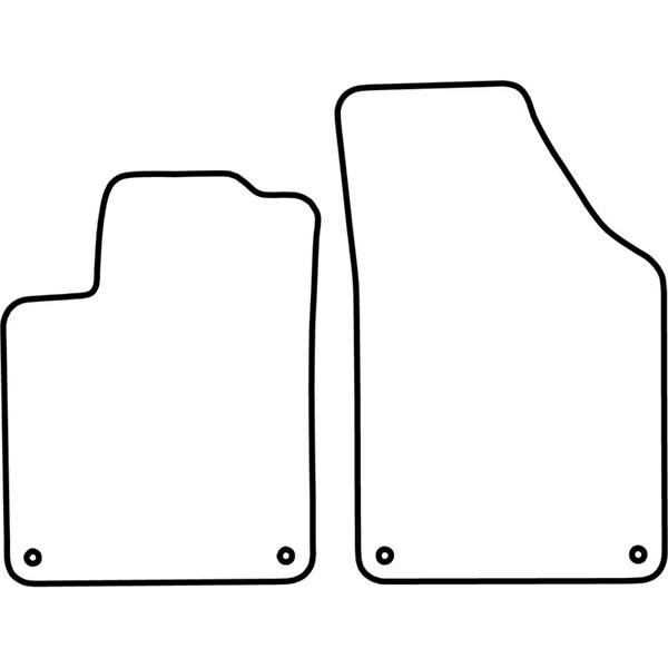 Textilmatta, kupé, Fram Autostyle TM PE535V AutoStyle