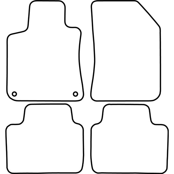 Textilmatta, kupé, Fram och bak Autostyle TM PE537V AutoStyle Textilmatta, kupé, Fram och bak Autostyle TM PE537V AutoStyle