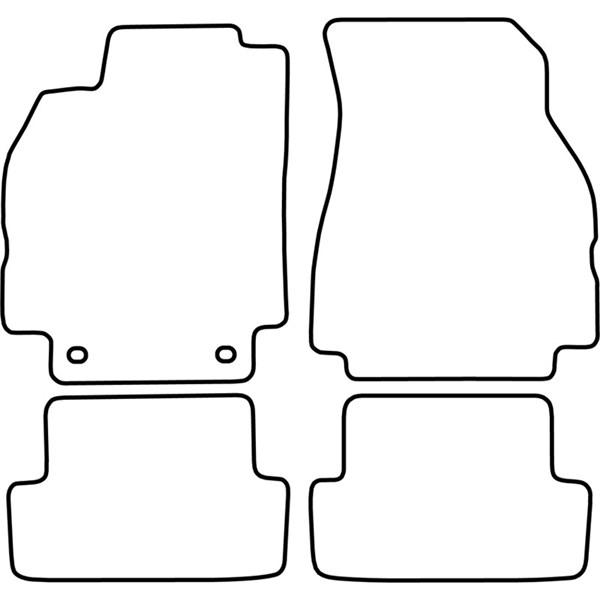 Textilmatta, kupé, Fram och bak Autostyle TM RE511V AutoStyle Textilmatta, kupé, Fram och bak Autostyle TM RE511V AutoStyle