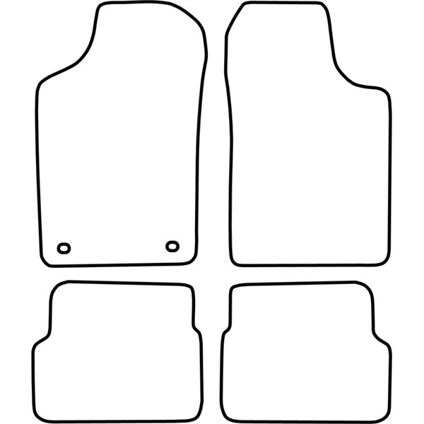 Textilmatta, kupé, Fram och bak Autostyle TM RE519V AutoStyle Textilmatta, kupé, Fram och bak Autostyle TM RE519V AutoStyle