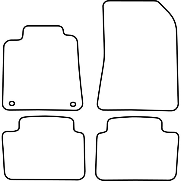 Textilmatta, kupé, Fram och bak Autostyle TM RE524V AutoStyle Textilmatta, kupé, Fram och bak Autostyle TM RE524V AutoStyle