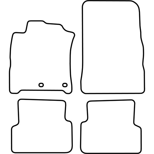 Textilmatta, kupé, Fram och bak Autostyle TM RE529V AutoStyle Textilmatta, kupé, Fram och bak Autostyle TM RE529V AutoStyle