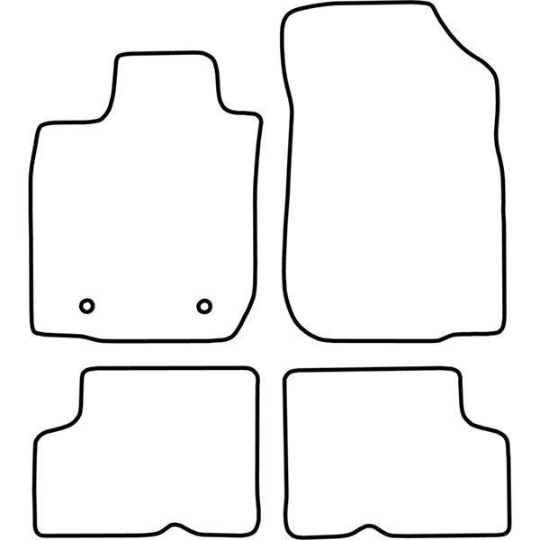 Textilmatta, kupé, Fram och bak Autostyle TM RE531V AutoStyle Textilmatta, kupé, Fram och bak Autostyle TM RE531V AutoStyle