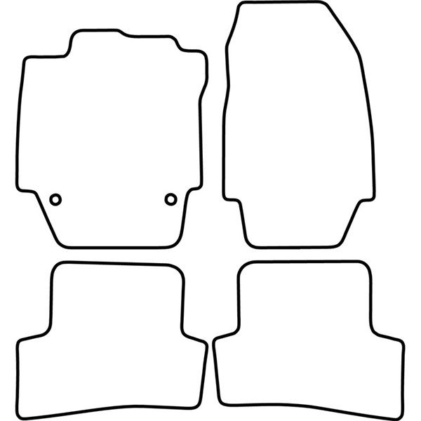 Textilmatta, kupé, Fram och bak Autostyle TM RE551V AutoStyle Textilmatta, kupé, Fram och bak Autostyle TM RE551V AutoStyle