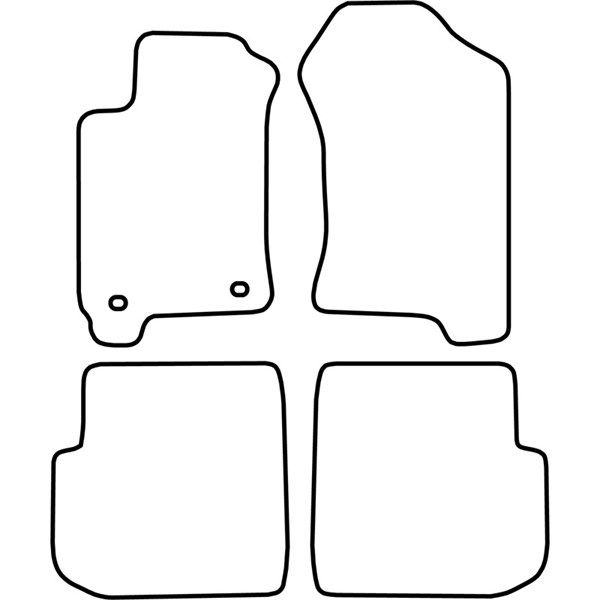 Textilmatta, kupé, Fram och bak Autostyle TM SB511V AutoStyle Textilmatta, kupé, Fram och bak Autostyle TM SB511V AutoStyle