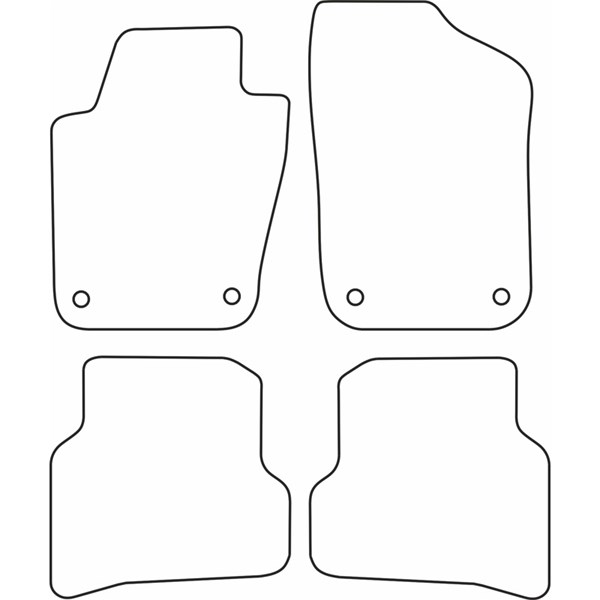 Textilmatta, kupé, Fram och bak Autostyle TM SK516V AutoStyle Textilmatta, kupé, Fram och bak Autostyle TM SK516V AutoStyle